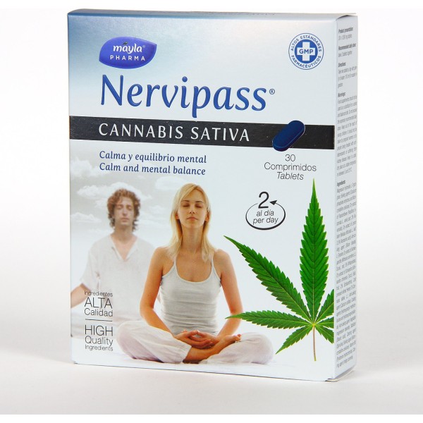 Nervipass Cannabis Sativa 30 Comp Mayla Pharma