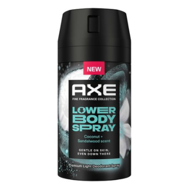 Axe desodorante Lower Body Spray 100ml
